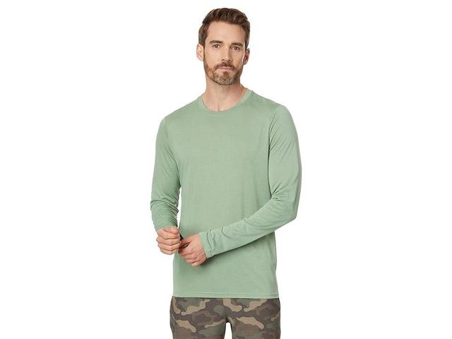 Free Fly Bamboo Lightweight Long Sleeve (Palm Green) Men's T Shirt Product Image