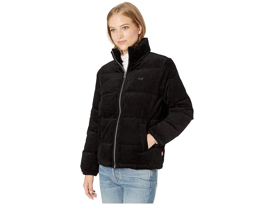 Levi's(r) Corduroy Stand Collar Puffer Women's Clothing Product Image