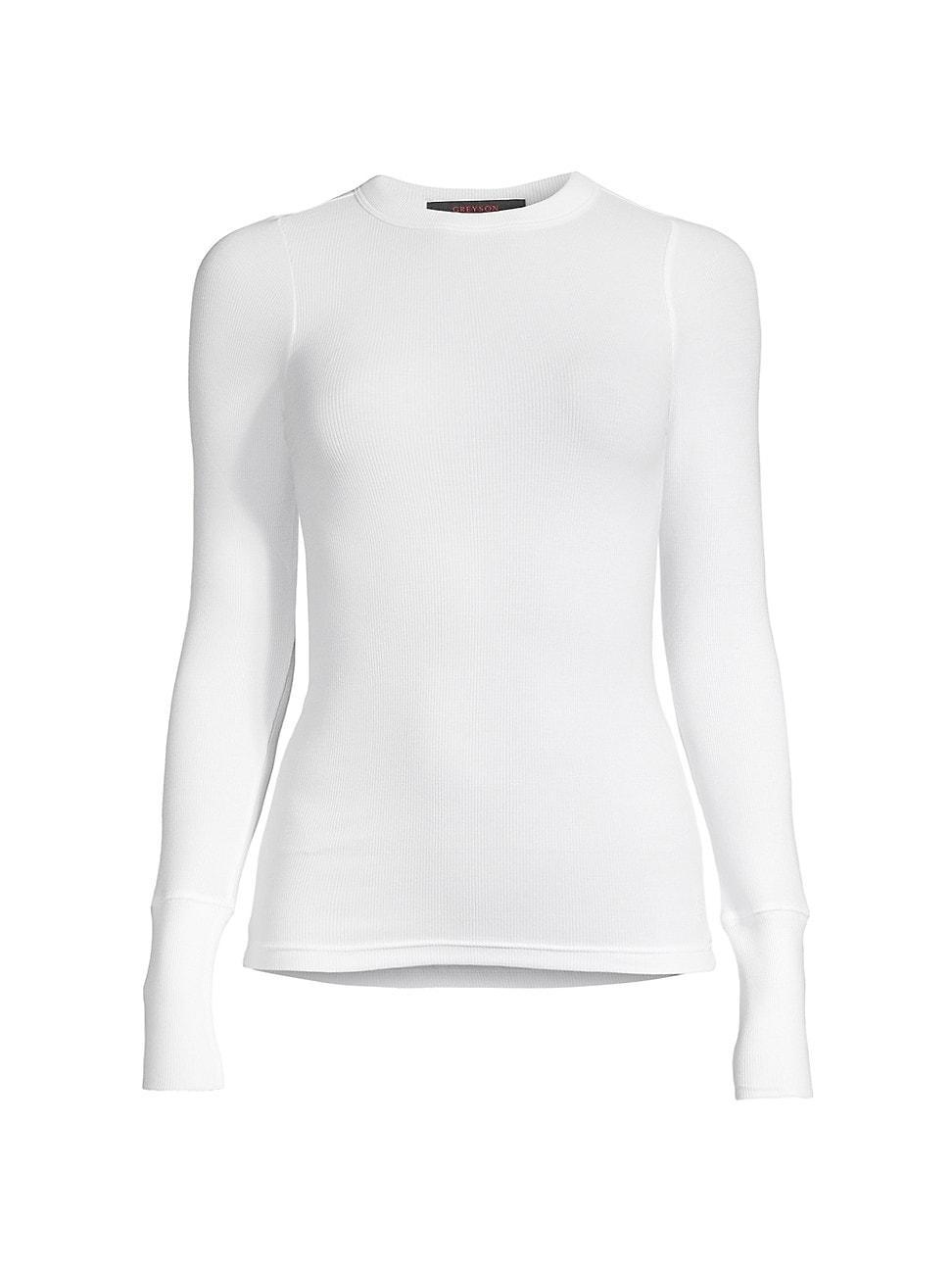 Womens Orion Ribbed Long-Sleeve Top Product Image