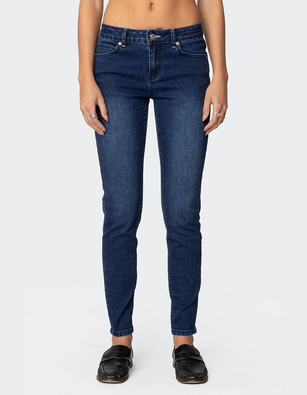 EDIKTED Rosalia Skinny Jeans Product Image