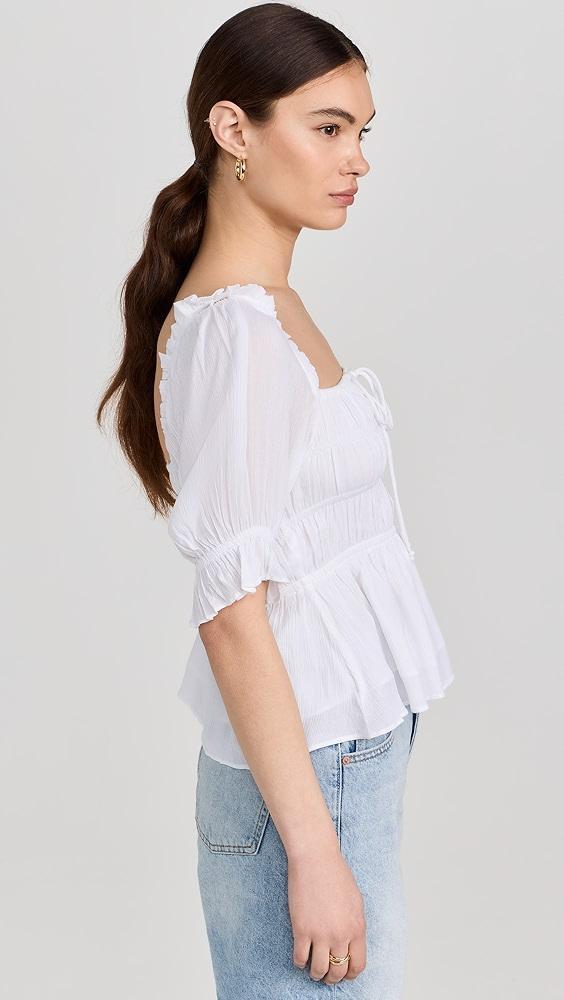 Playa Lucila Square Neck Top | Shopbop Product Image