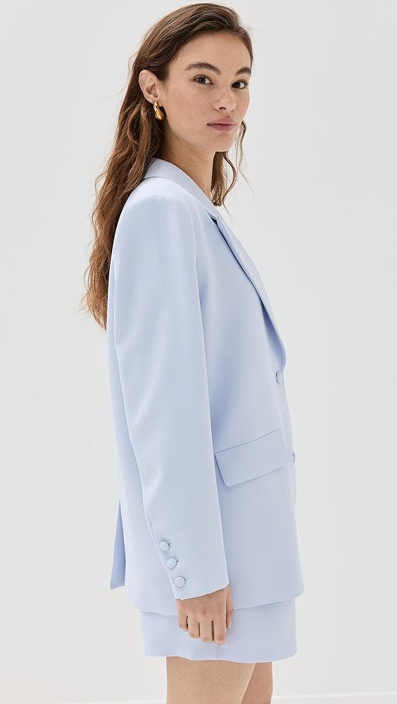 Good American Luxe Suiting Boyfriend Blazer | Shopbop Product Image