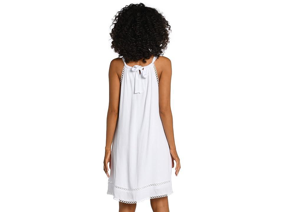 La Blanca Illusion Covers High Neck Dress Women's Swimwear Product Image