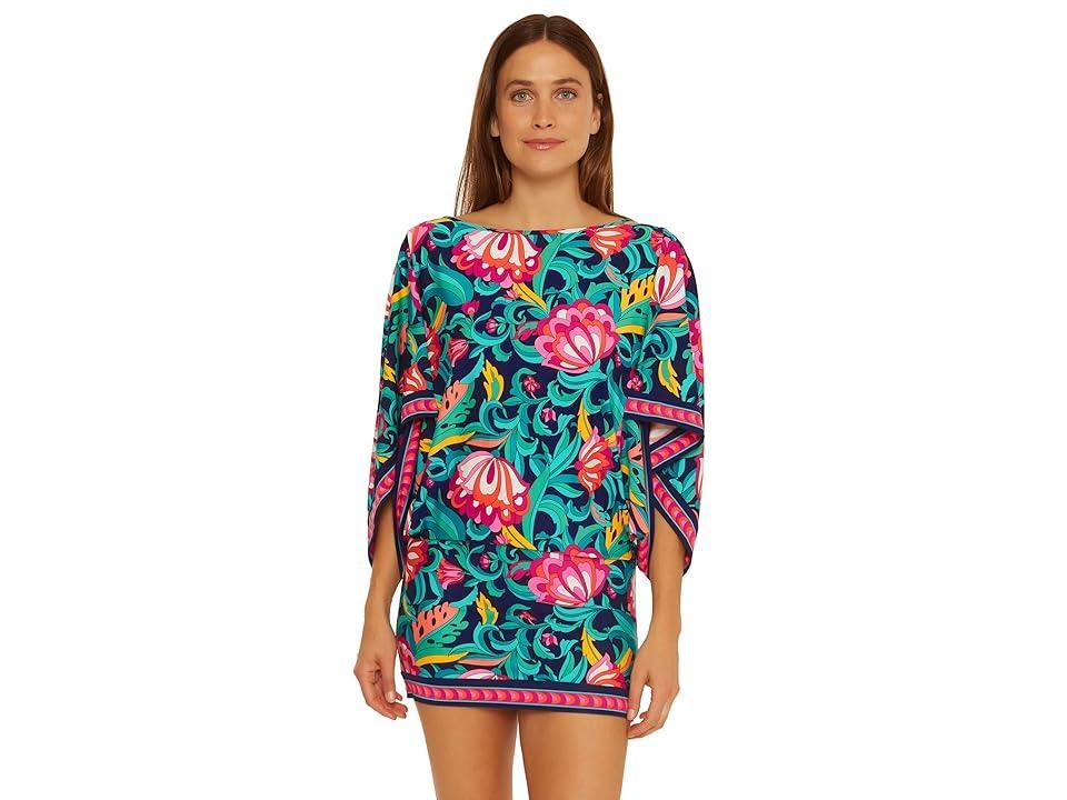 Trina Turk India Garden Swim Tunic Women's Swimwear Product Image