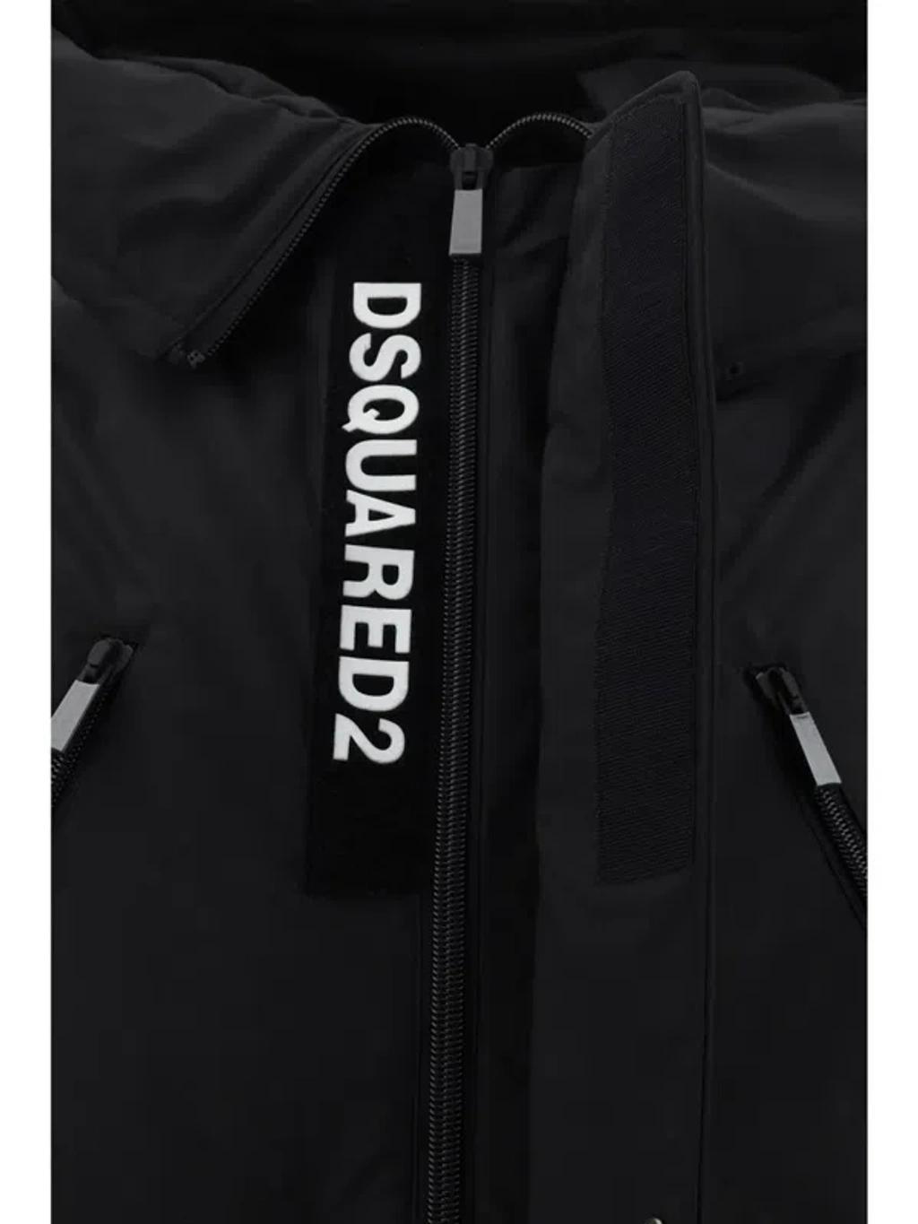 DSQUARED2 Coats In Black Product Image