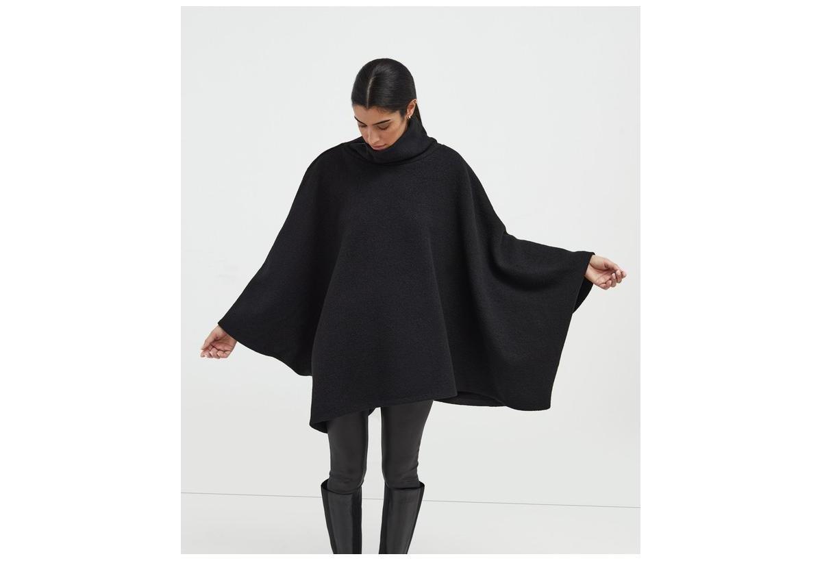 Marcella Womens Avery Wool Cape Coat Product Image