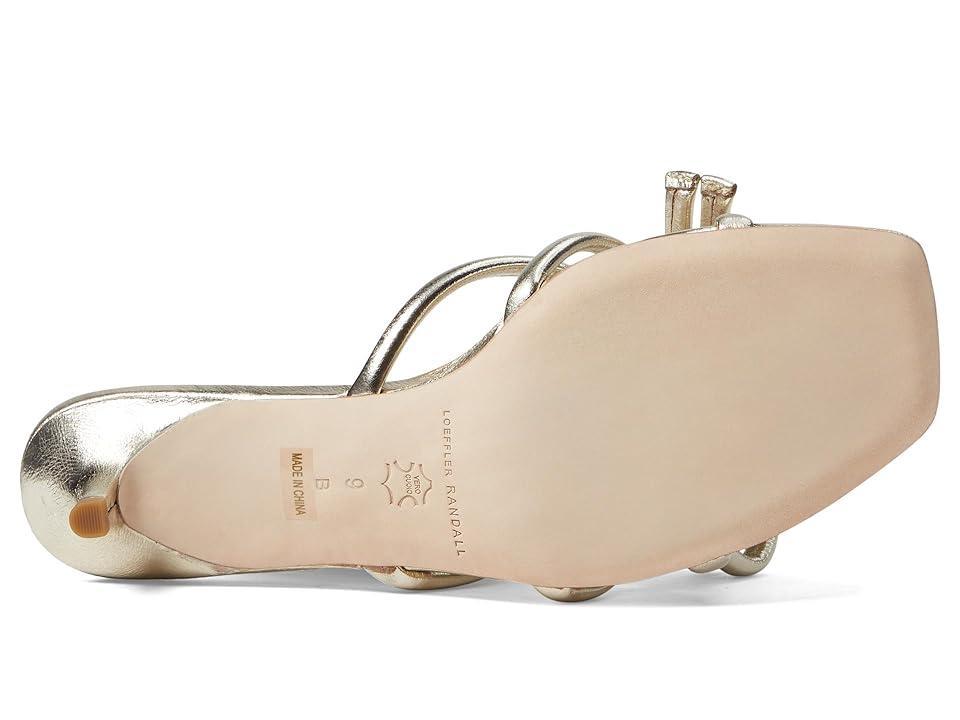 Loeffler Randall Neely Kitten Heel Sandal (Champagne) Women's Shoes Product Image