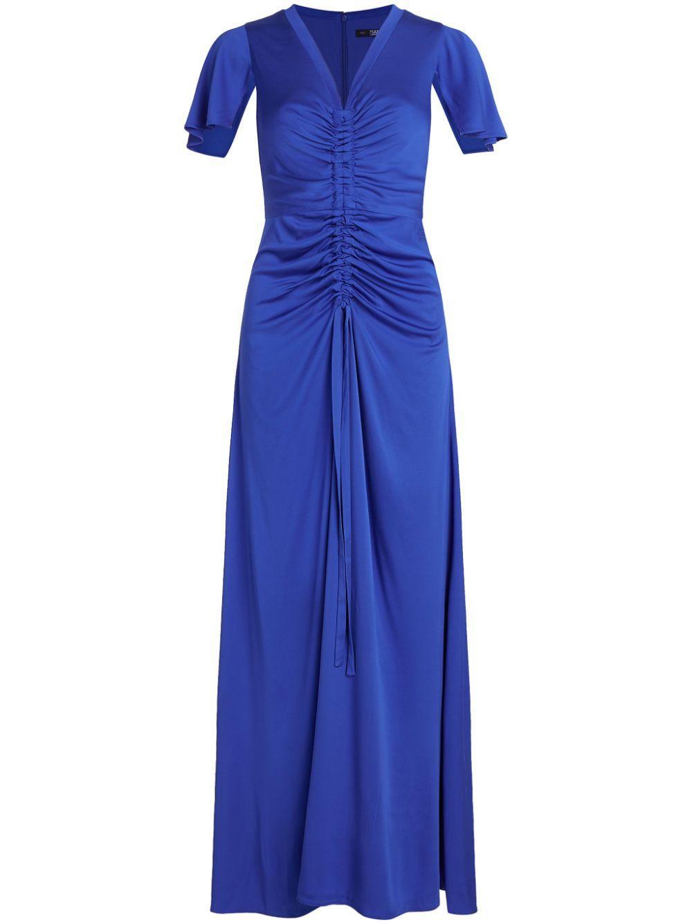 ruched maxi dress Product Image