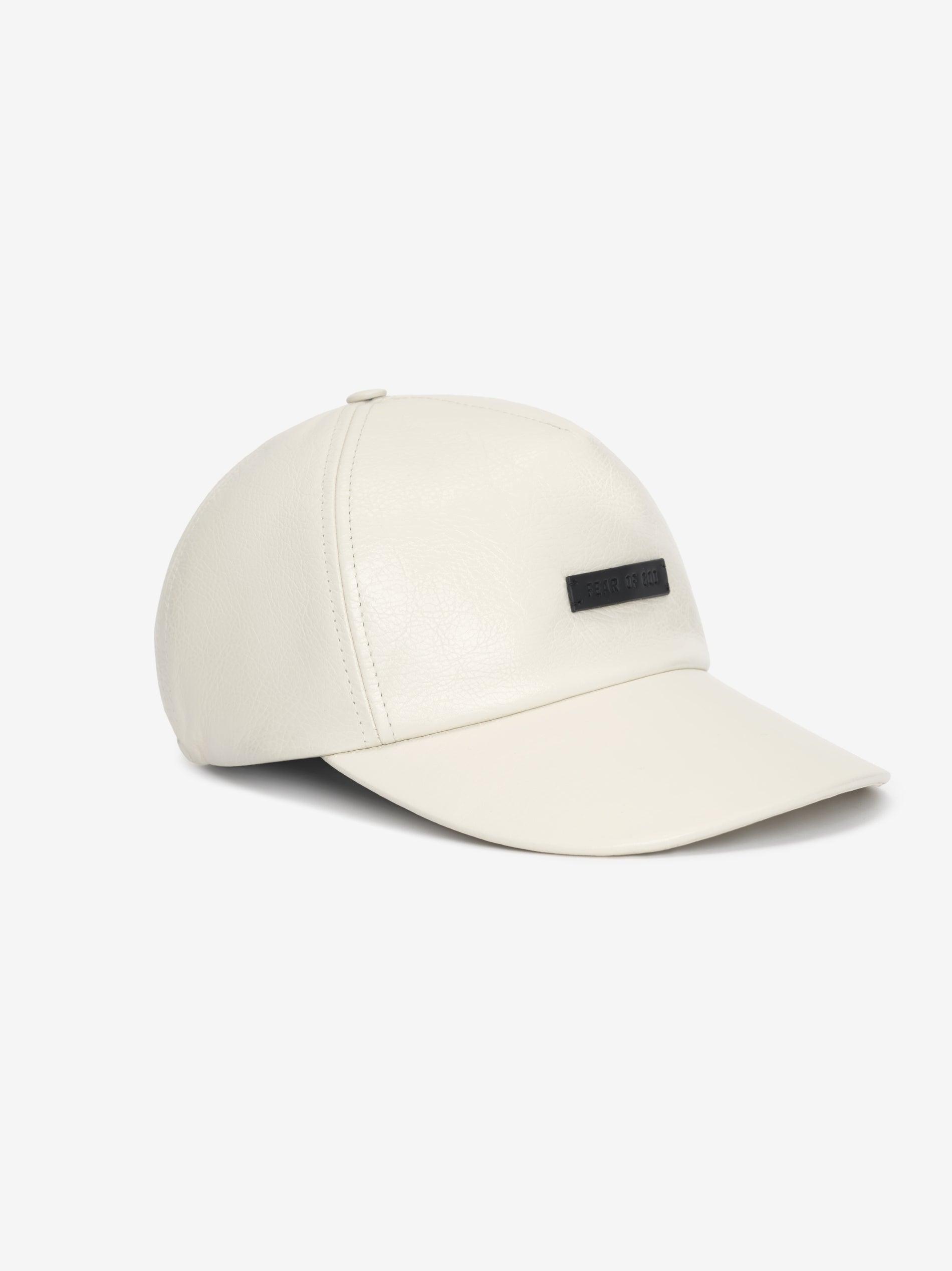 Leather Baseball Cap Male Product Image