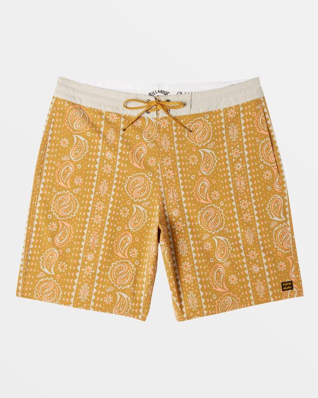 Sundays Lo Tide 19" Boardshorts - Dijon Male Product Image