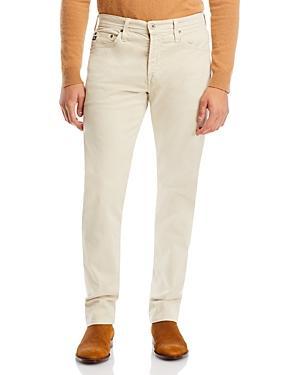 AG Everett Sueded Stretch Sateen Straight Fit Pants Product Image