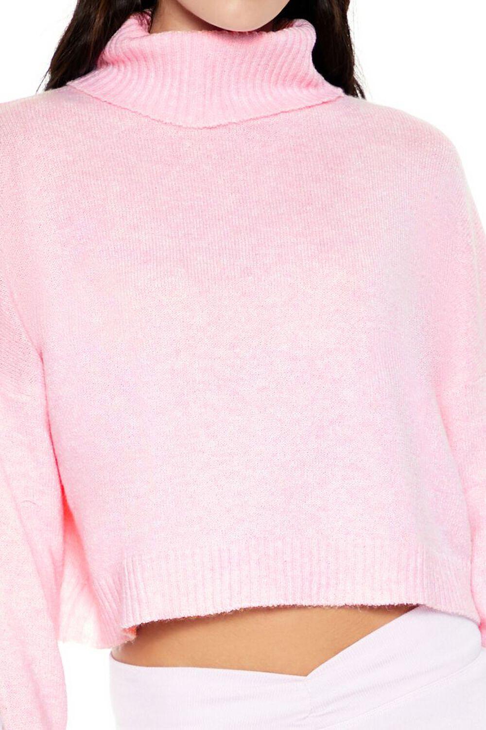 Turtleneck Drop-Sleeve Sweater | Forever 21 Product Image