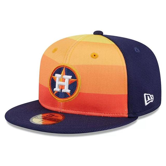 Mens New Era Houston Astros 2024 Batting Practice 59FIFTY Fitted Hat Product Image