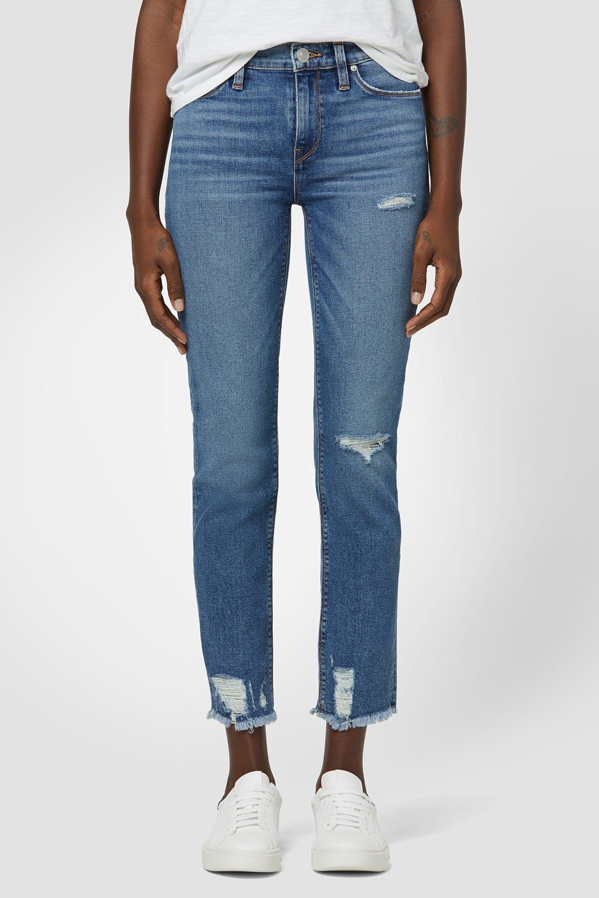 Nico Mid-Rise Straight Crop Jean Female Product Image