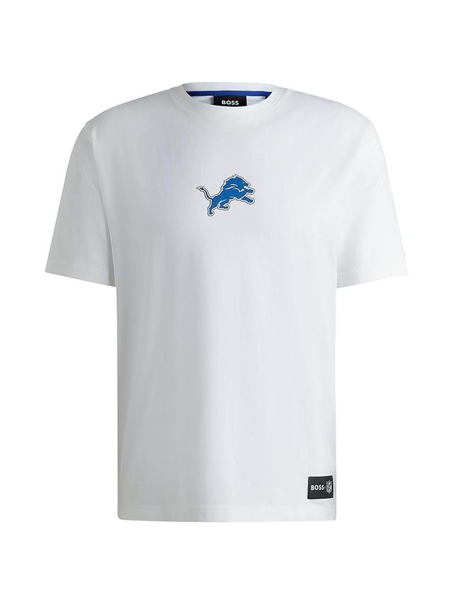 Mens BOSS x NFL Stretch Cotton T-Shirt with Special Branding Product Image