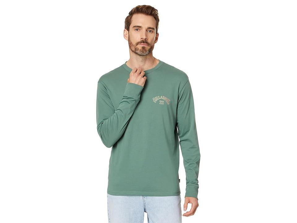 Billabong Arch Fill Long Sleeve Graphic Tee (Hunter) Men's T Shirt Product Image