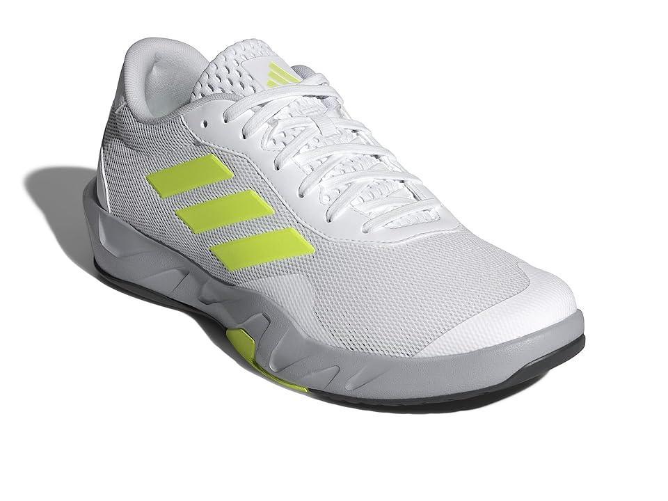 adidas Amplimove Trainer (White/Lucid Lemon/Black) Men's Shoes Product Image