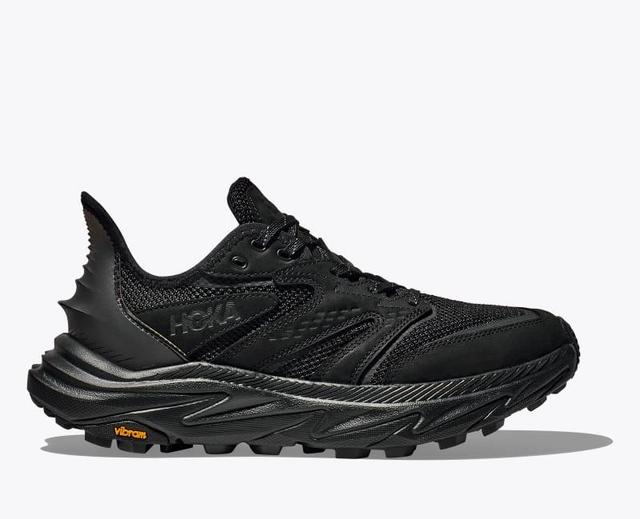 HOKA Mens Anacapa 2 Freedom Shoes in Black/Black, Size 9 Product Image