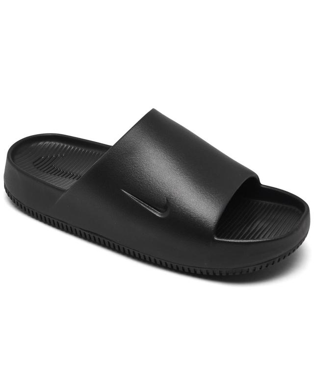 Nike Calm Mens Slide Sandals Green Product Image