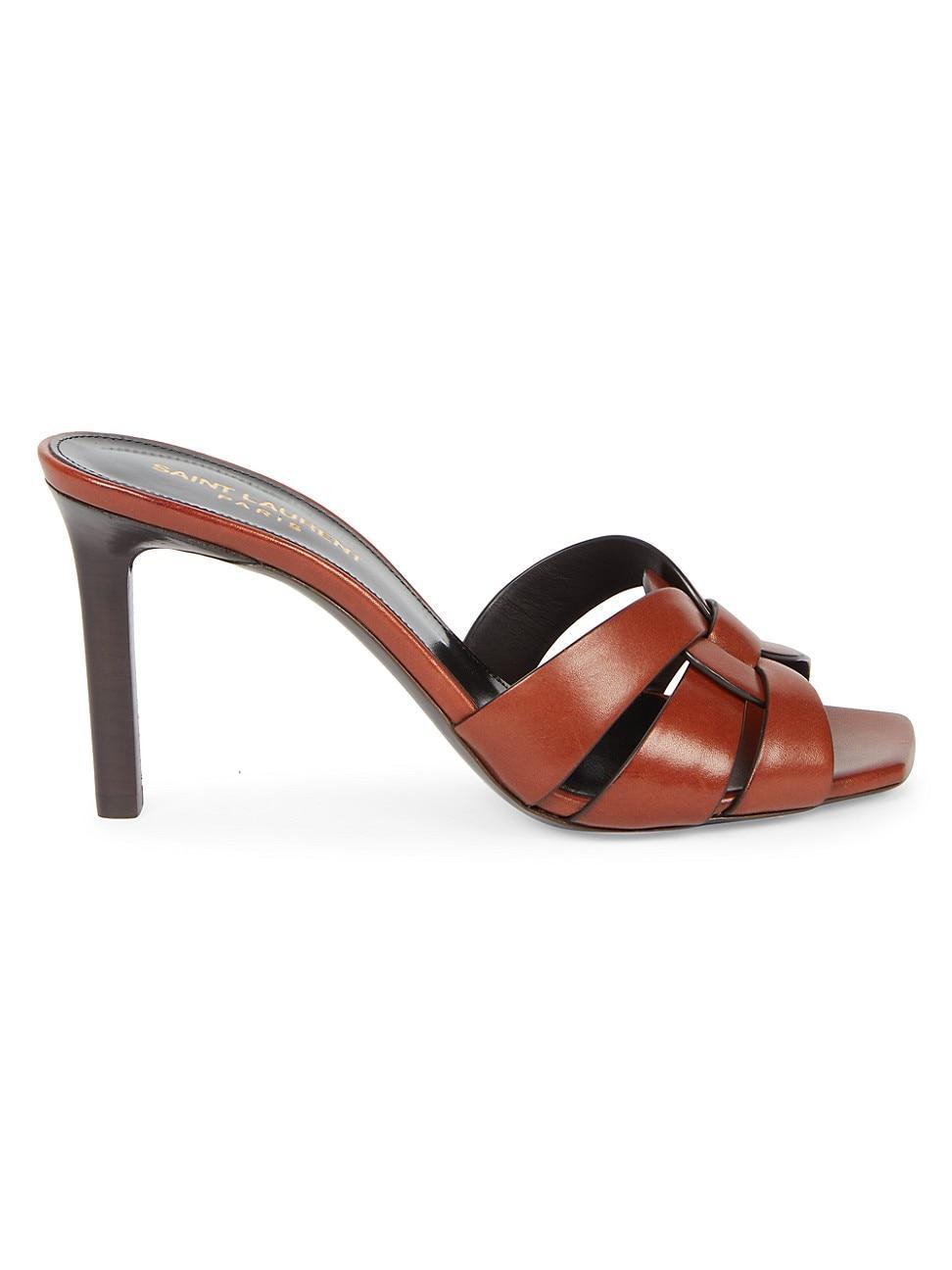 Womens Tribute Leather Mules Product Image