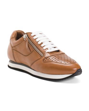 Leather Infinity Comfort Sneakers for Women | Leather/Man-Made Sole Product Image