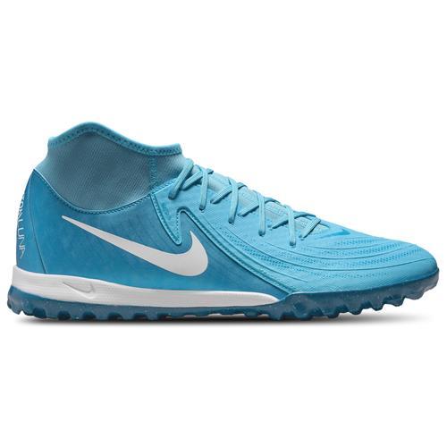 Nike Mens Phantom Luna II Academy TF - Soccer Shoes Blue Fury/White Product Image