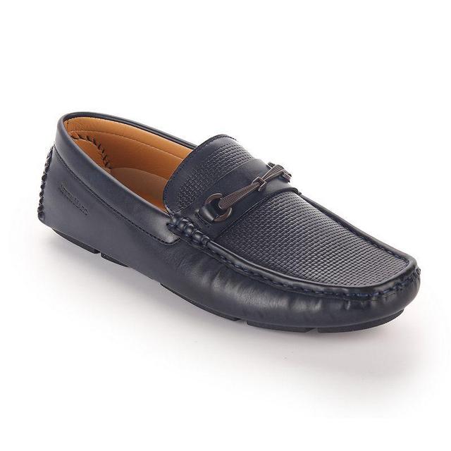 Aston Marc Drive Mens Loafers Blue Product Image