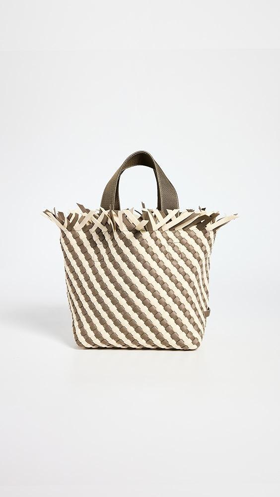 Naghedi Havana Striped Small Tote | Shopbop Product Image