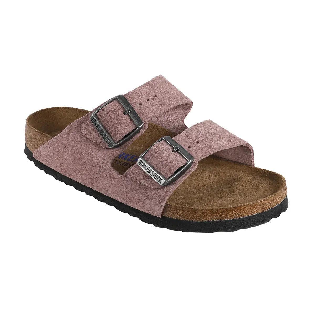 Birkenstock Arizona Soft Footbed Suede Leather Sandals Product Image