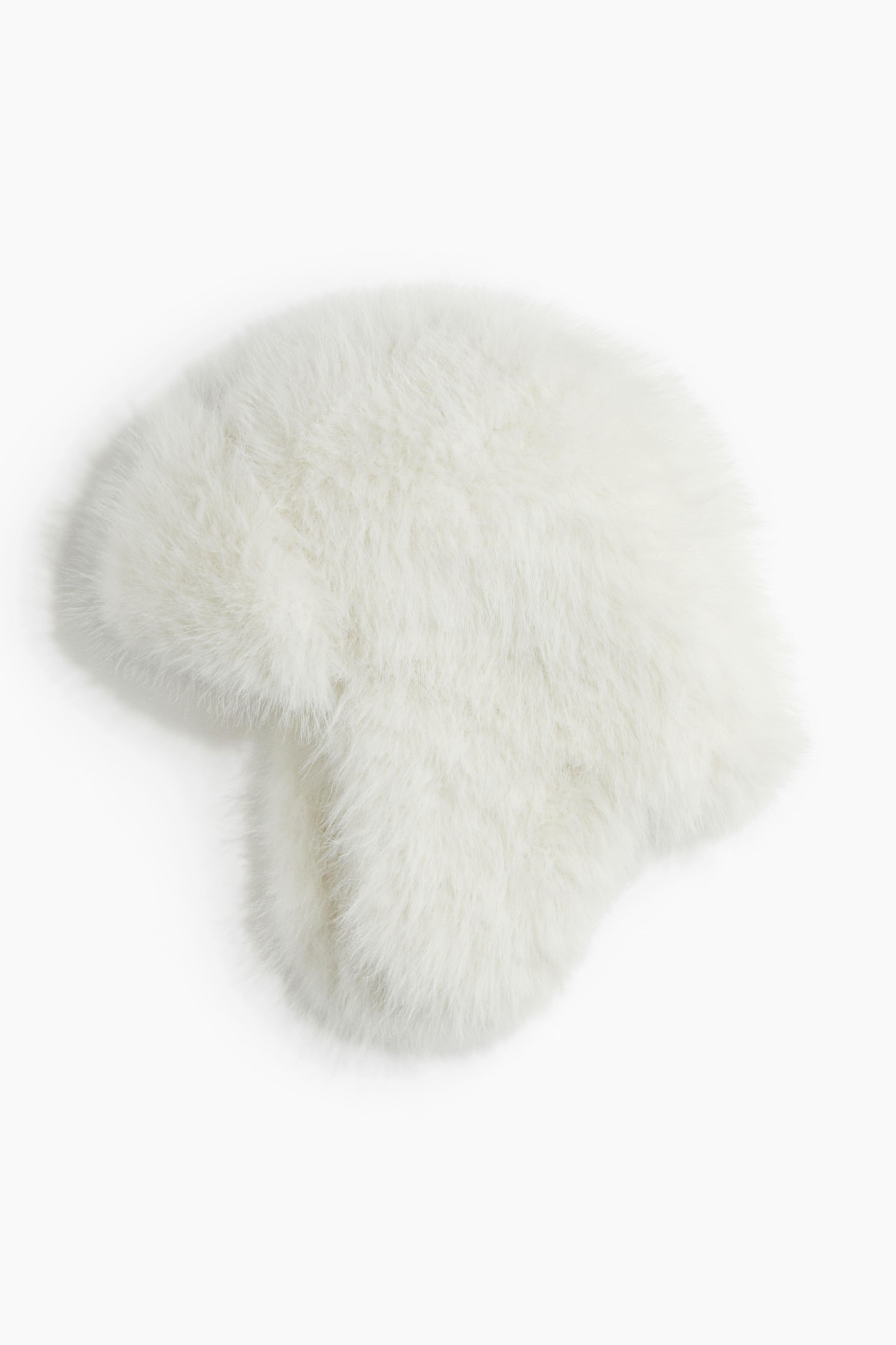 Fluffy earflap hat product image