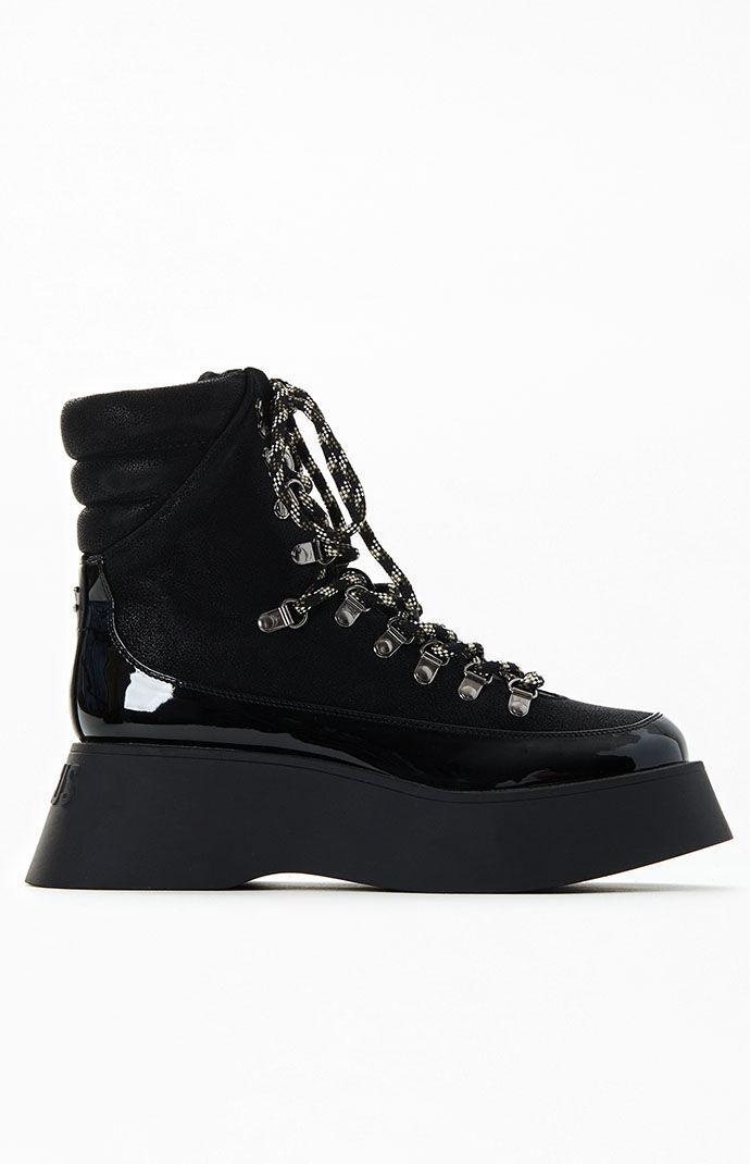 Circus NY Gail Lace Up Platform Hiker Wedge Booties Product Image