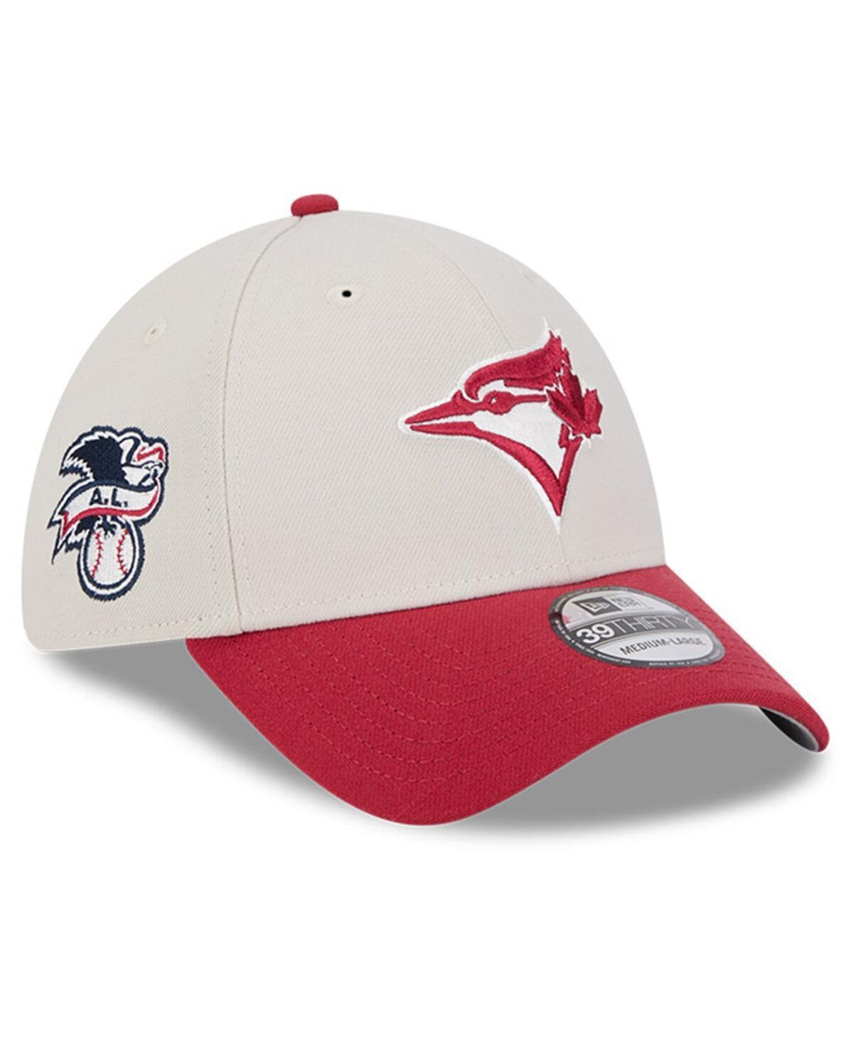 New Era Mens Red Toronto Blue Jays 2024 Fourth of July 39THIRTY Flex Hat Product Image