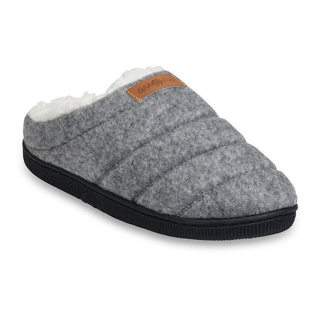 GaaHuu Faux Wool Tube Quilted Clog Womens Slippers Product Image