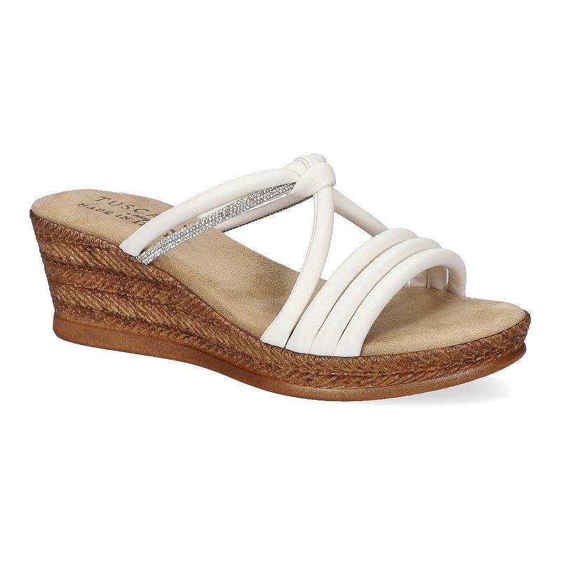 Easy Street Elvera Tuscany Womens Wedge Sandals Product Image