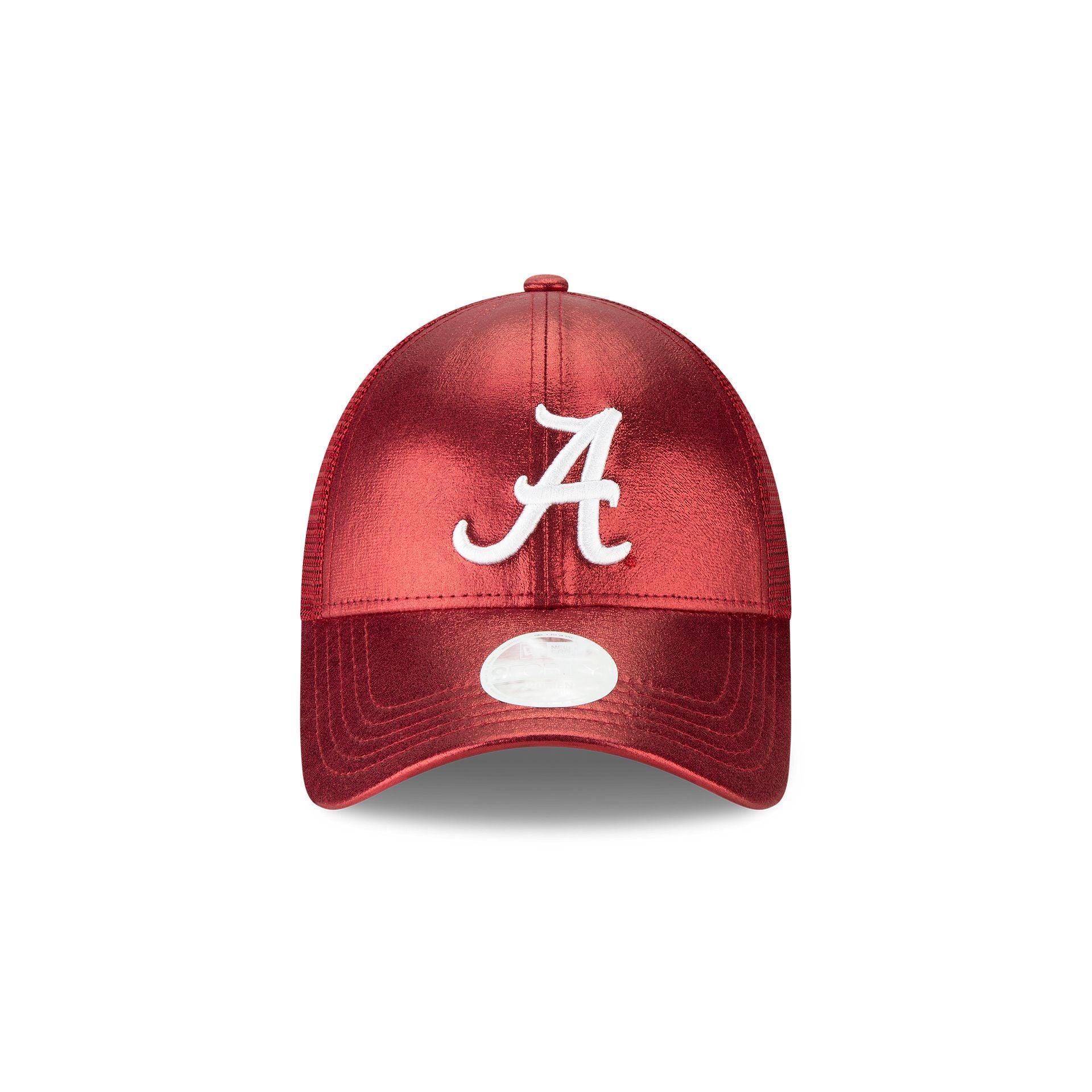 Alabama Crimson Tide Women's Holographic 9FORTY Trucker Hat Female Product Image