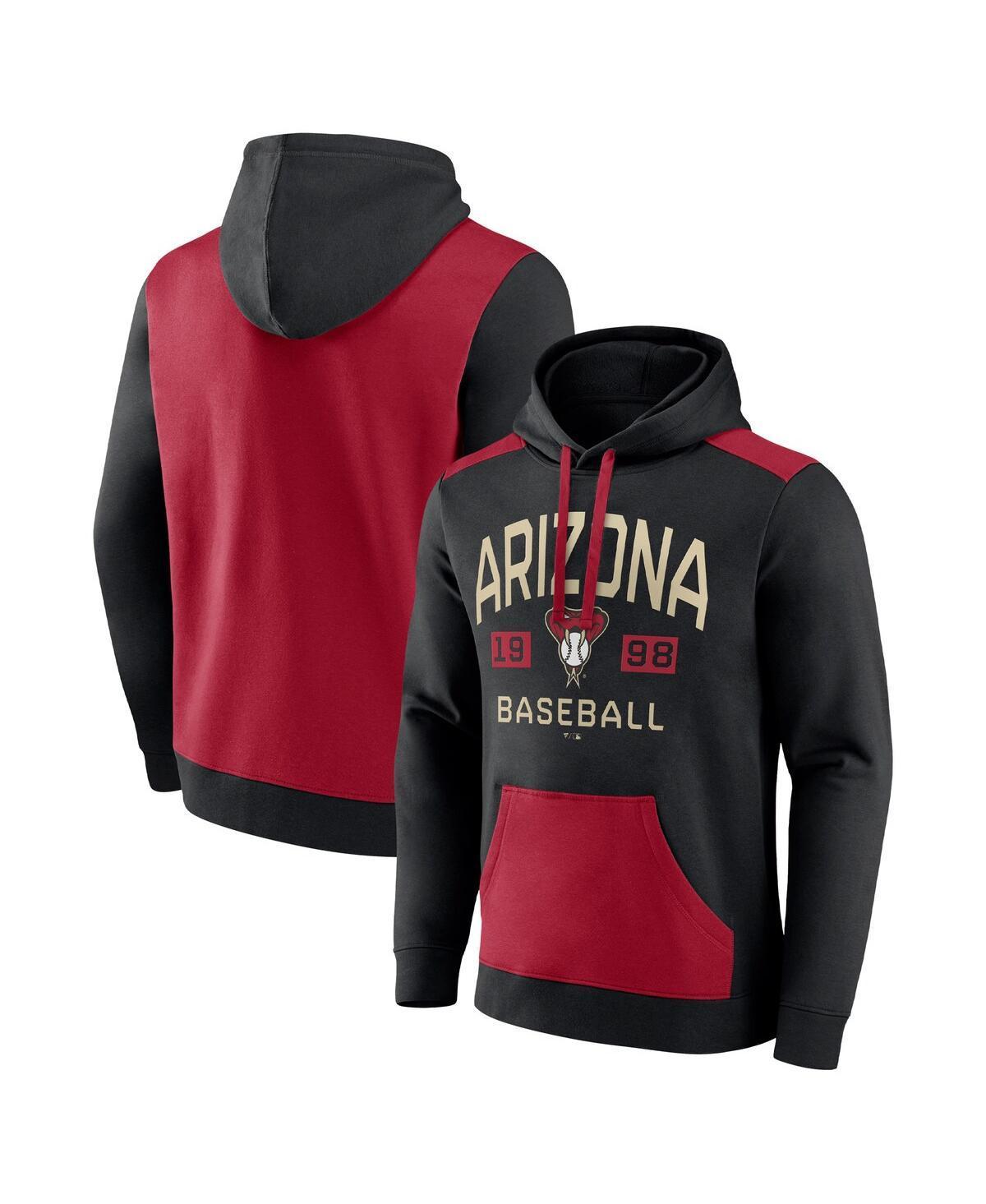 Mens Fanatics Black Arizona Diamondbacks Chip In Pullover Hoodie - Black Product Image