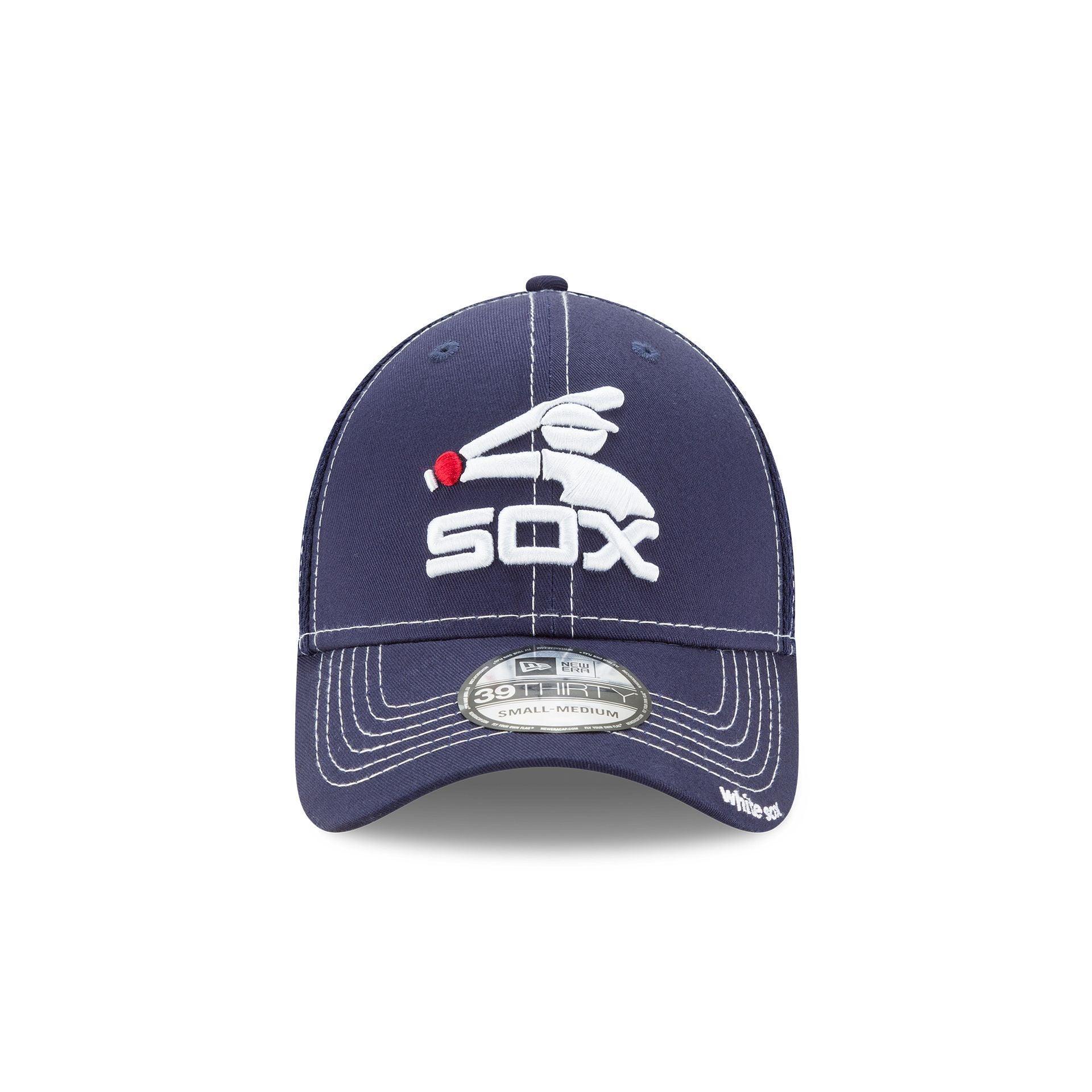 Chicago White Sox NEO Navy 39THIRTY Stretch Fit Hat Male Product Image