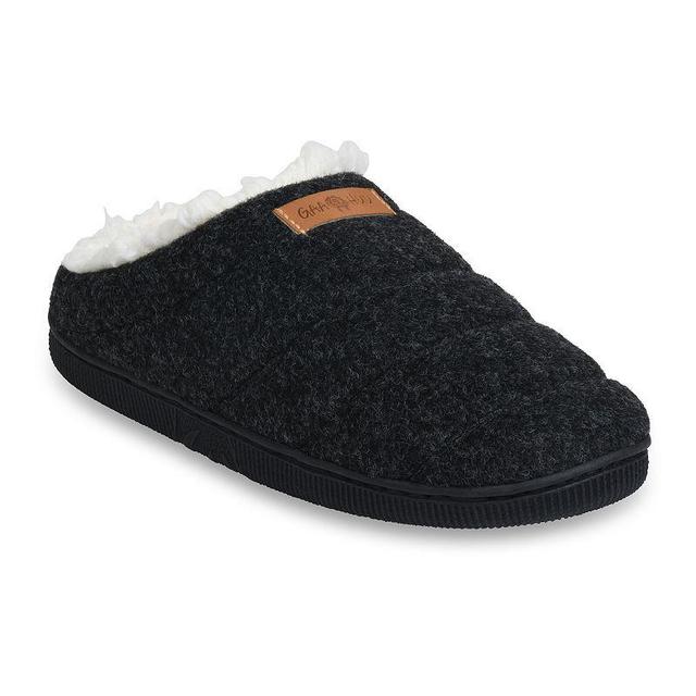 GaaHuu Faux Wool Tube Quilted Clog Womens Slippers Product Image