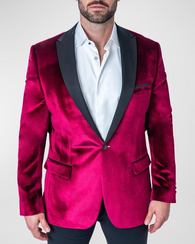 Mens Tesla Velvet Blazer Product Image