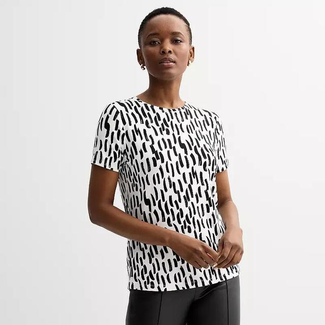 Womens Nine West Essential Crewneck Tee Product Image