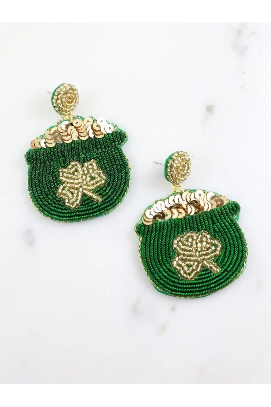 Pot Of Gold Earrings Product Image