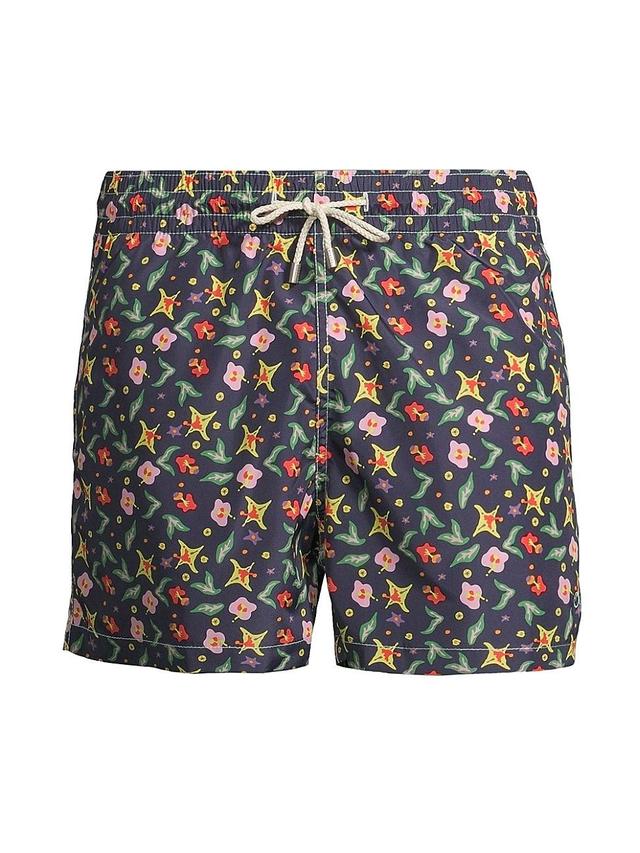 Mens Gardens Graphic Swim Shorts Product Image