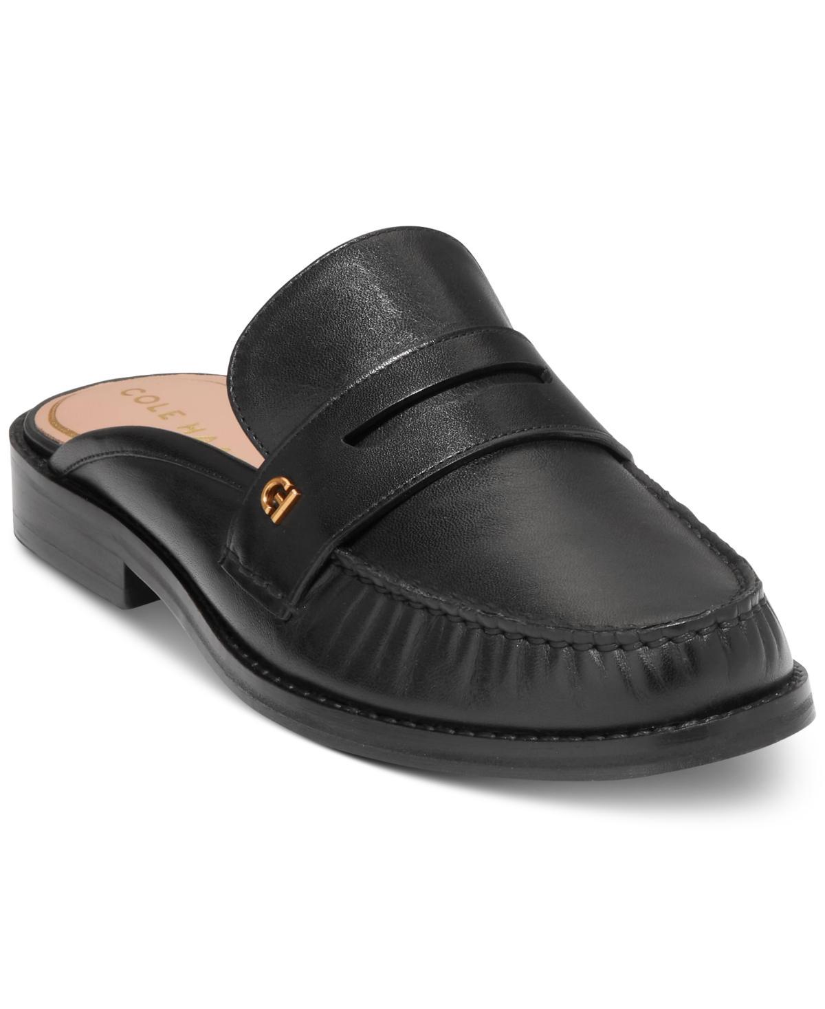 Womens Lux Pinch Penny Leather Loafer Mules Product Image