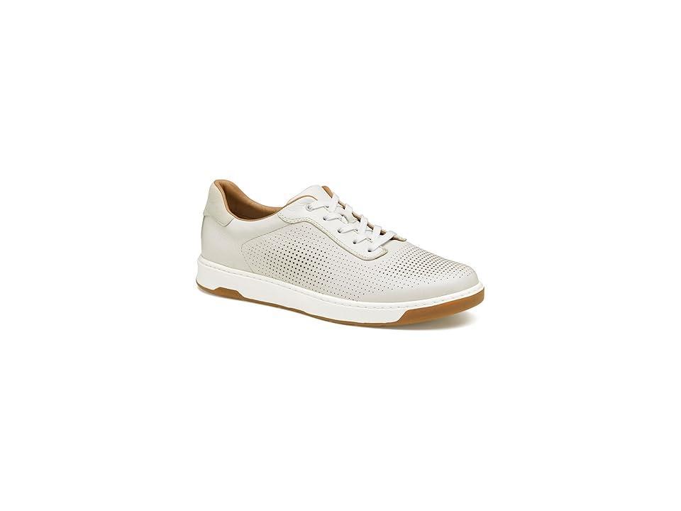 Johnston  Murphy Mens Daxton U-Throat Perforated Leather Sneakers Product Image