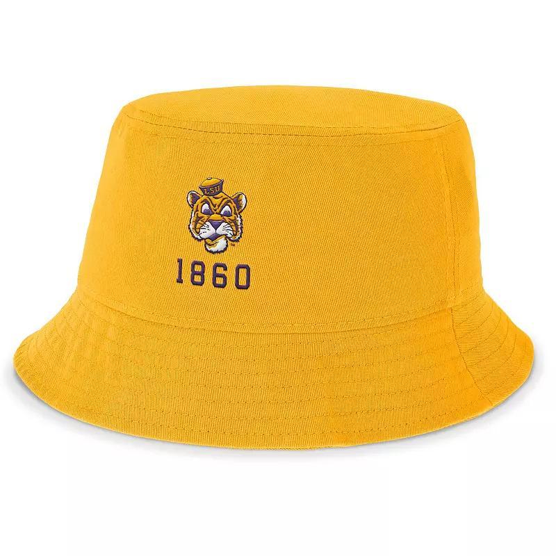 Mens Nike LSU Tigers Legacy Apex Bucket Hat Product Image