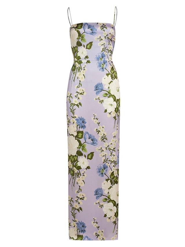 Womens Frankie Floral Slim Slip Dress Product Image