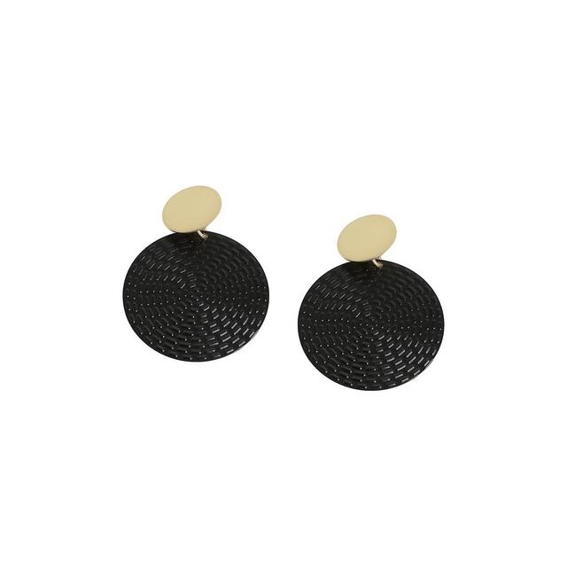 Sohi Womens Contrast Drop Earrings Product Image