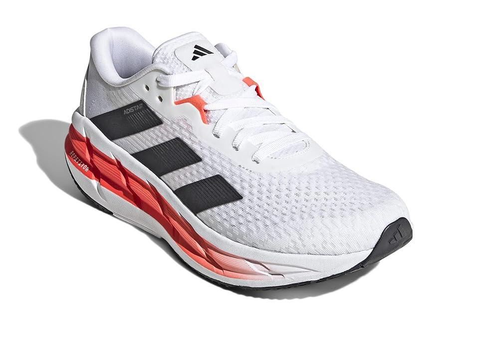 adidas Running Adistar 3 (WhiteSolar Red) Men's Running Shoes Product Image