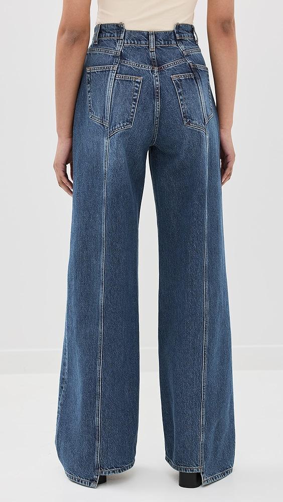 Reformation Cary High Rise Slouchy Wide Leg Jeans | Shopbop Product Image