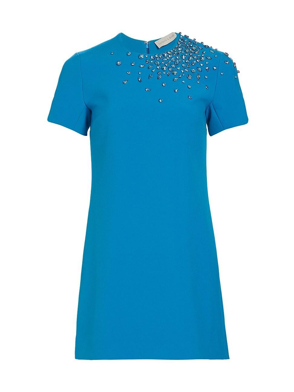 Womens Lauren Embellished Shift Minidress Product Image